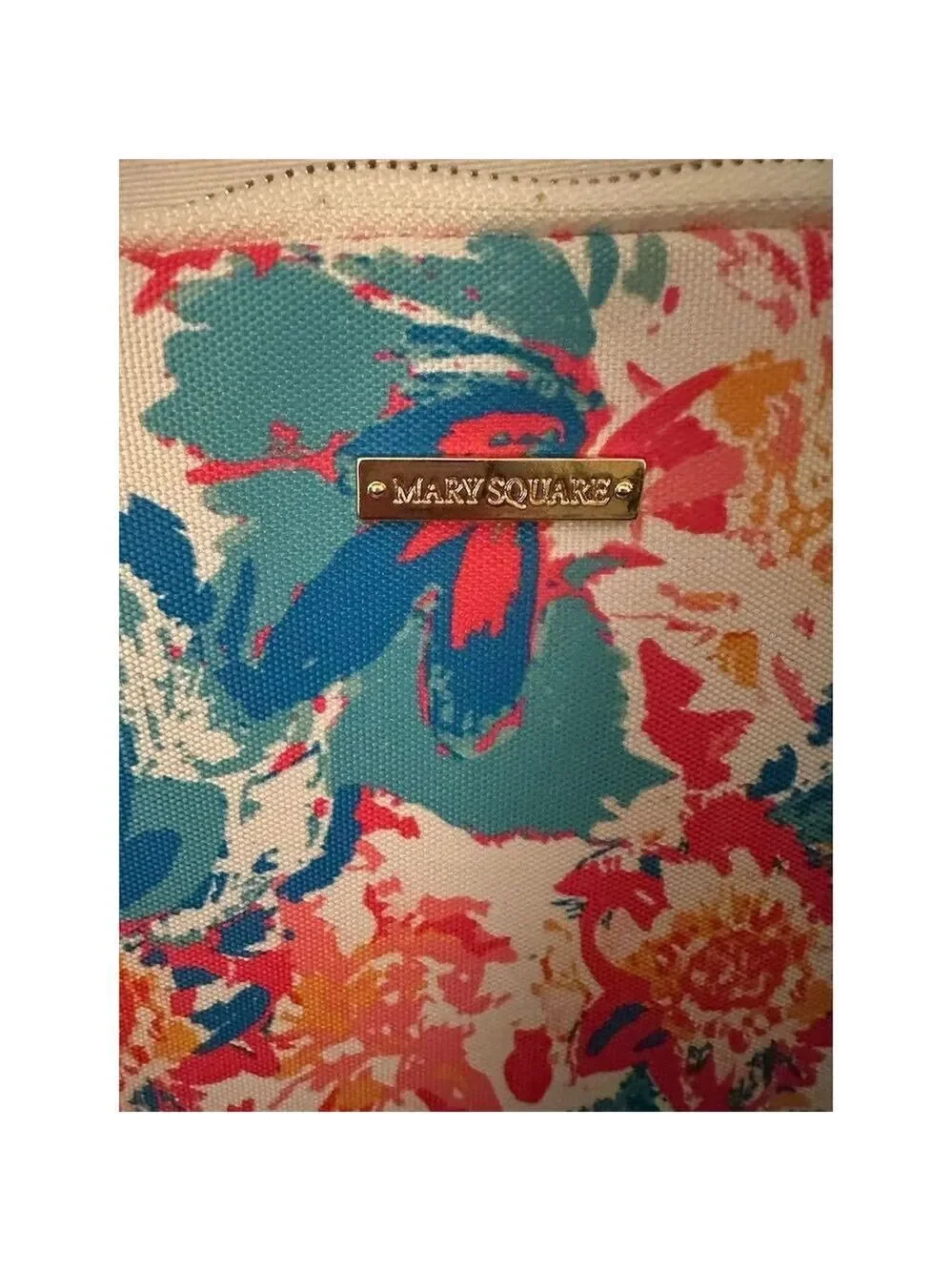 Mary Square Floral Laptop Sleeve Peony Sorbet Multicolor Padded